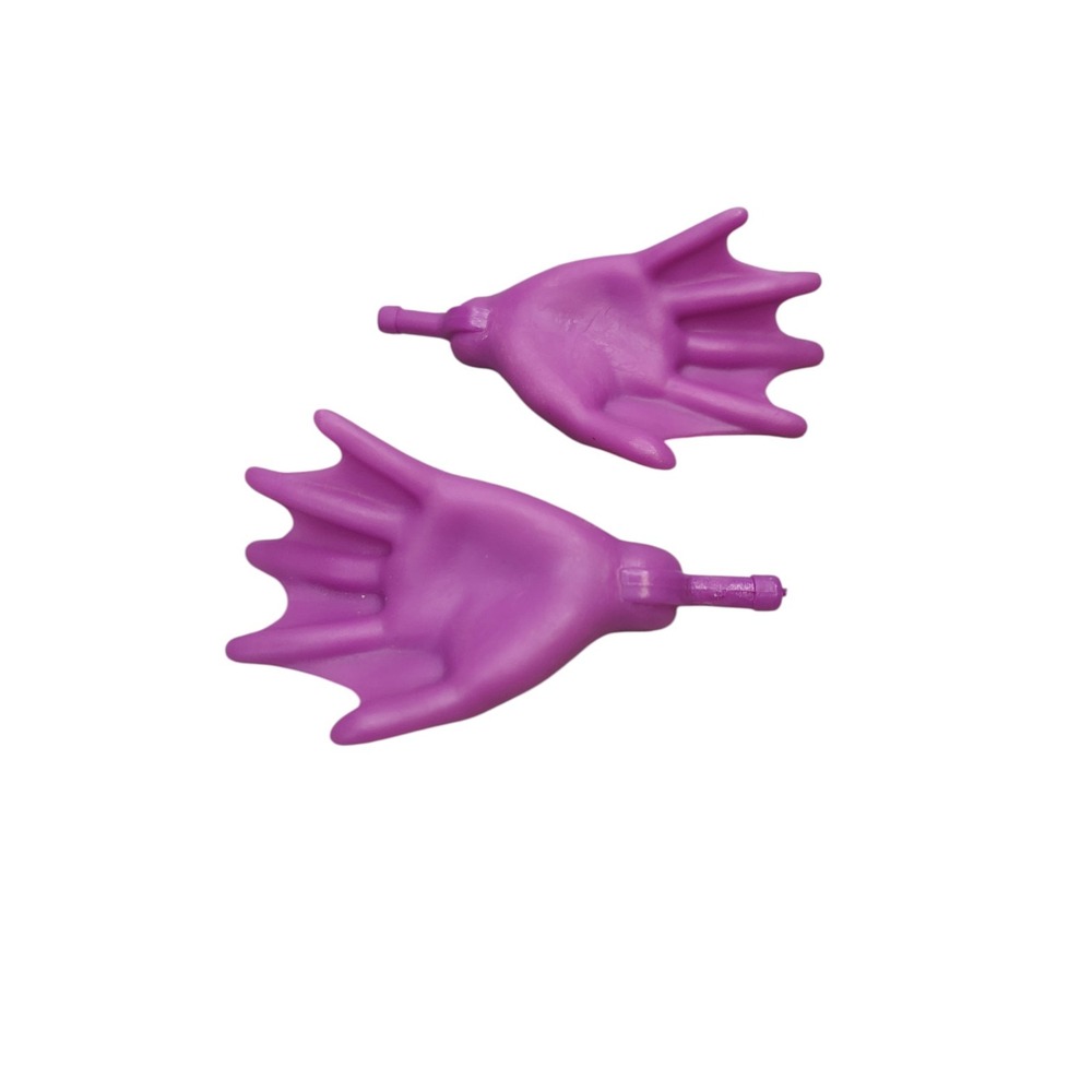 Monster high 28" doll replacement hands rare purple set